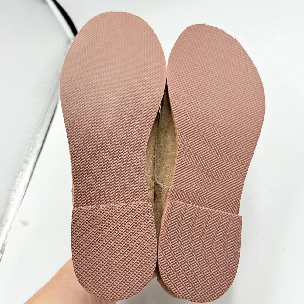 Eastland Women's Bucksport Suede Derby Shoes Tan‎ Size 8M Style 3949-29 NWOB